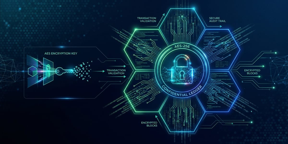 Confidential Ledger cryptographic visualization